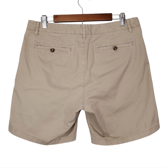 Bonobos Men's Tan Travel Outdoors Hiking Chino 7 Inseam Shorts Sz 33 - Picture 2 of 15